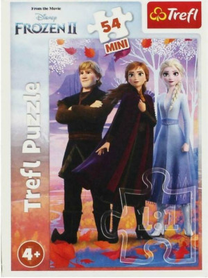 Puzzle 54. Mini. W świecie Anny i Elsy