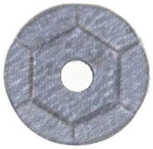Cekiny 6mm 10g matowe szary