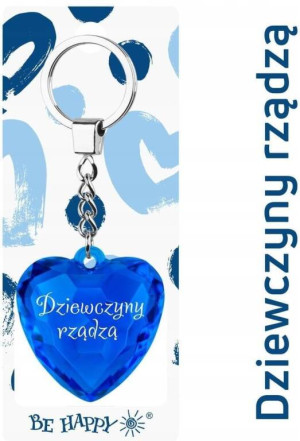 Brelok serce Dziewczyny rządzą