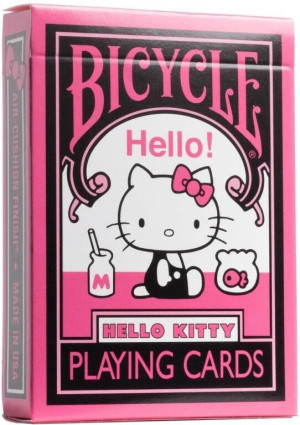 Karty Bicycle Hello Kitty Pink
