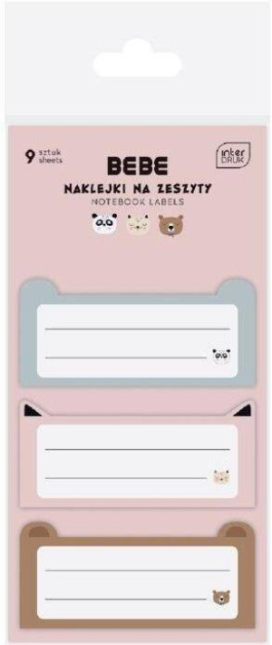 Naklejki na zeszyt. BB Friend Girl