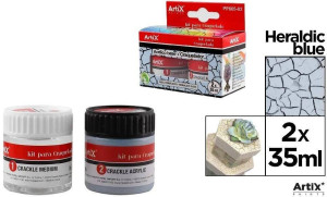 Farba akrylowa turkusowa 35ml + środek tworzący