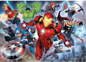 Puzzle 200 Waleczni Avengersi. 13260