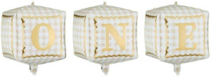 Balony foliowe kostki One 34x36cm