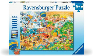 Puzzle dla dzieci 2D: 4 pory roku 100el