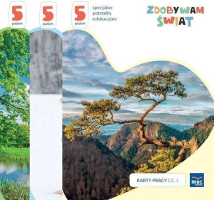 Zdobywam świat. Karty pracy cz.1-3 Poziom 5