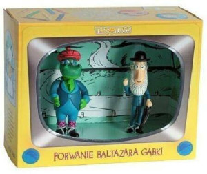Zestaw figurek: Smok Wawelski i Profesor Gąbka