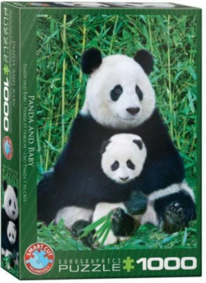 Puzzle 1000 Panda & Baby 6000-0173