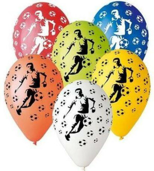 Balony premium. Piłkarze, 30cm