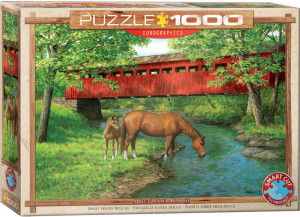 Puzzle 1000 Rodzina koni