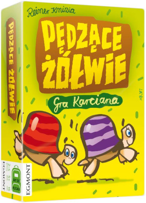 Pędzące żółwie - gra karciana. Gry do plecaka
