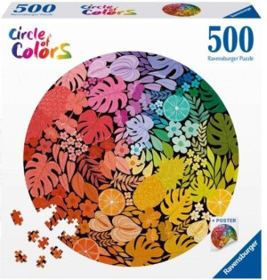 Puzzle 500. Paleta kolorów. Tropiki