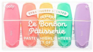 Flamastry pachnące pastelowe Le BonBon Patis. 5kol