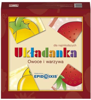 Owoce i warzywa. Układanka dla najmłodszych