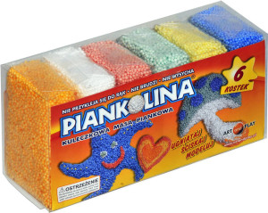Piankolina. Kuleczkowa masa piankowa