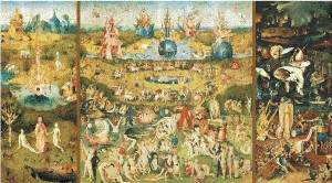 Puzzle 9000. Hieronim Bosch. Ogród rozkoszy ziemskich