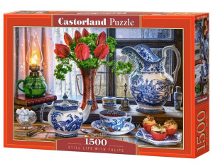 Puzzle 1500. Still Life with Tulips. C-151820