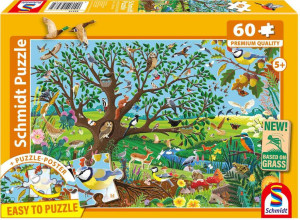 Puzzle PQ 60 Zwierzęta w ogrodzie