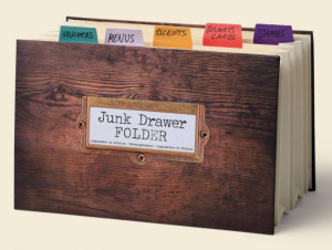 Segregator do szuflady - Junk Drawer Folder