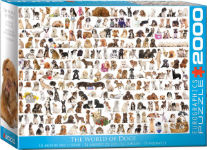Puzzle 2000. Świat psów. 8220-0581