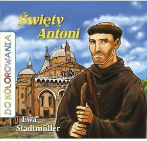 Święty Antoni. Do kolorowania