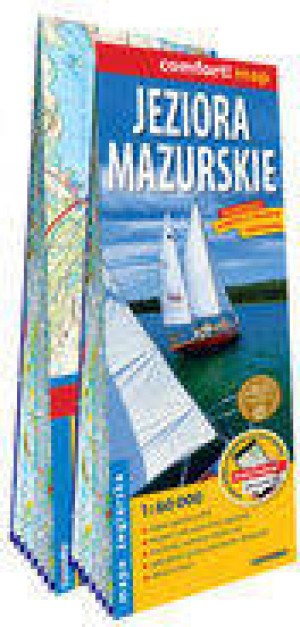 Jeziora mazurskie. Comfort! map 1:60 000