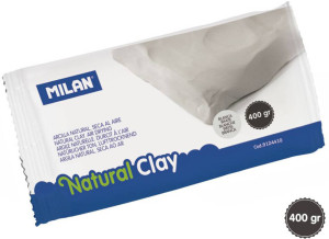 MILAN. Glina naturalna samoutwardzalna. Biała, 400g