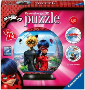 Puzzle 3D 72 Kula: Miraculous
