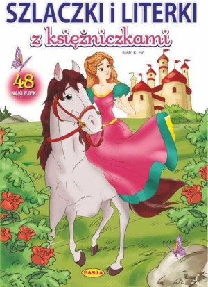 Szlaczki i literki z księżniczkami