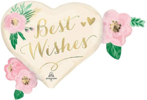 Balon foliowy Wedding 68x50cm