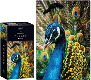 Puzzle 250. Colourful Nature. Peacock