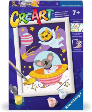 CreArt dla dzieci: Wild Animals Kosmiczny zwierzak