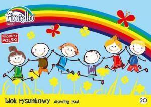 Blok rysunkowy. A3. 20 kartek
