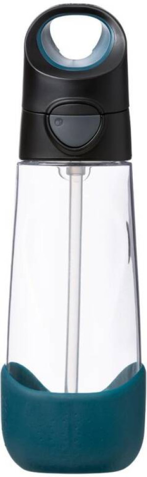 Butelka na wodę tritanowa ze słomką 600ml