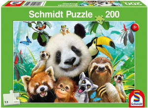 Puzzle 200. Wesołe zwierzaki G3