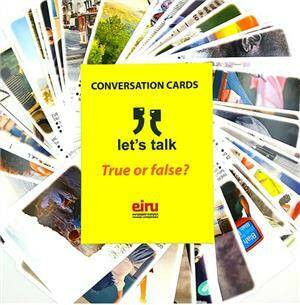 True or False? Let's talk. Karty konwersacyjne