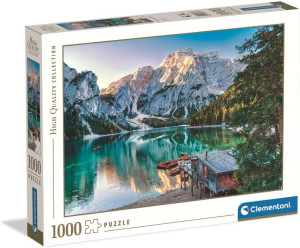 Puzzle 1000 HQ. Emerald Lake Braies. 39887