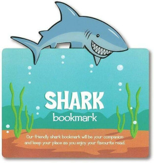 Zwierzęca zakładka do książki - Shark - Rekin