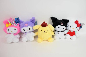 Hello Kitty Fluffy Hello Kitty Melody 18cm