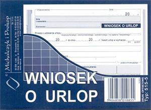 Wniosek o urlop 515-5