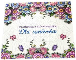 Dla seniorów. Relaksująca kolorowanka