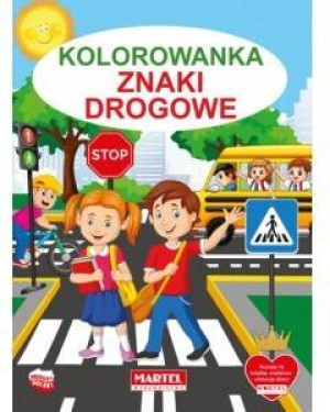 Kolorowanka. Znaki drogowe