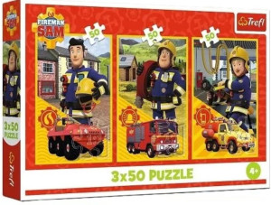 Puzzle 3x50 Ekipa z remizy TREFL