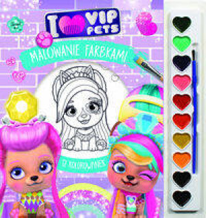 Malowanie farbkami. I love VIP Pets