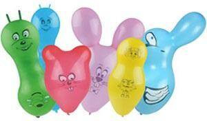Balony figurki. Mix