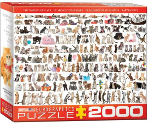 Puzzle 2000. Świat kotów