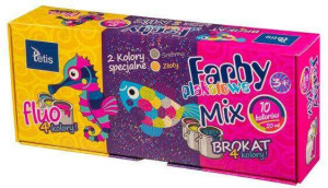 Tetis. Farby plakatowe 20ml , 10 kolorów