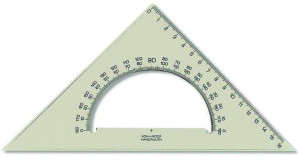 EKIERKA 745640 Z KĄTOMIERZEM 16cm