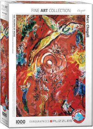Puzzle 1000. Triumf muzyki Marc Chagall