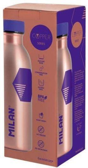 Butelka termiczna 354ml Copper fioletowa MILAN